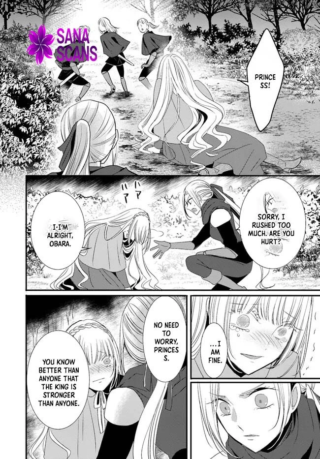The Black Wolf King and the Silver Sacrificial Princess Chapter 8 - . Page 24